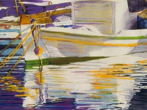 boats-paros-harbour-11x15-paper